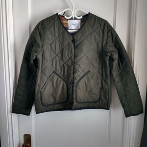 Herschel Supply Company Olive Quilted Jacket